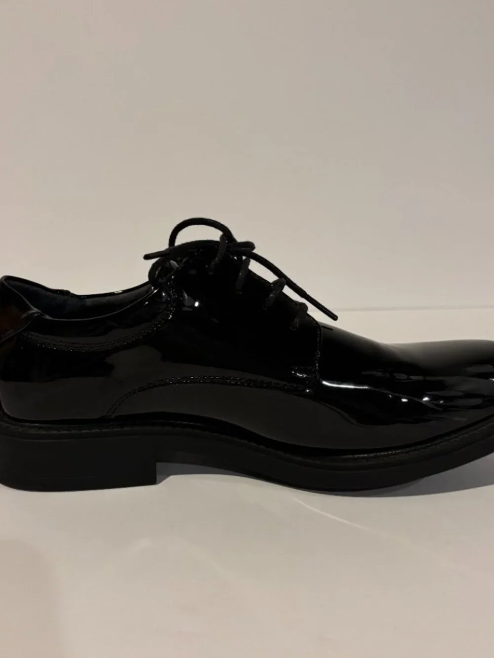 Bruno Marc Men's Patent Leather Tuxedo Oxford Dress Shoes - Black - Size 6.5